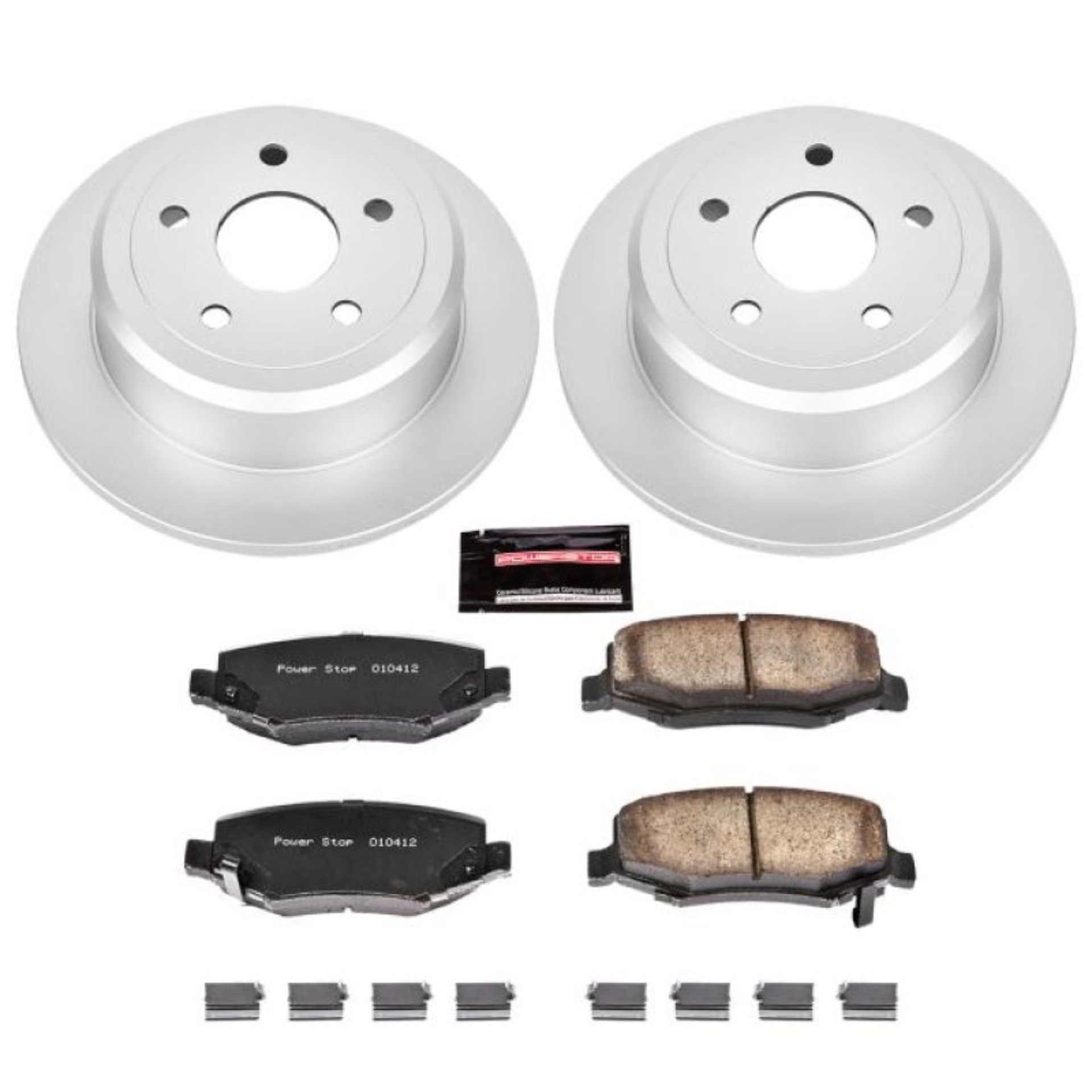 Picture of Power Stop 07-17 Jeep Wrangler Rear Z17 Evolution Geomet Coated Brake Kit