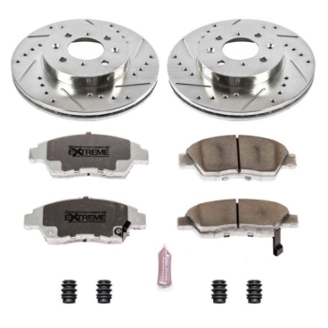 Picture of Power Stop 03-05 Honda Civic Front Z26 Street Warrior Brake Kit