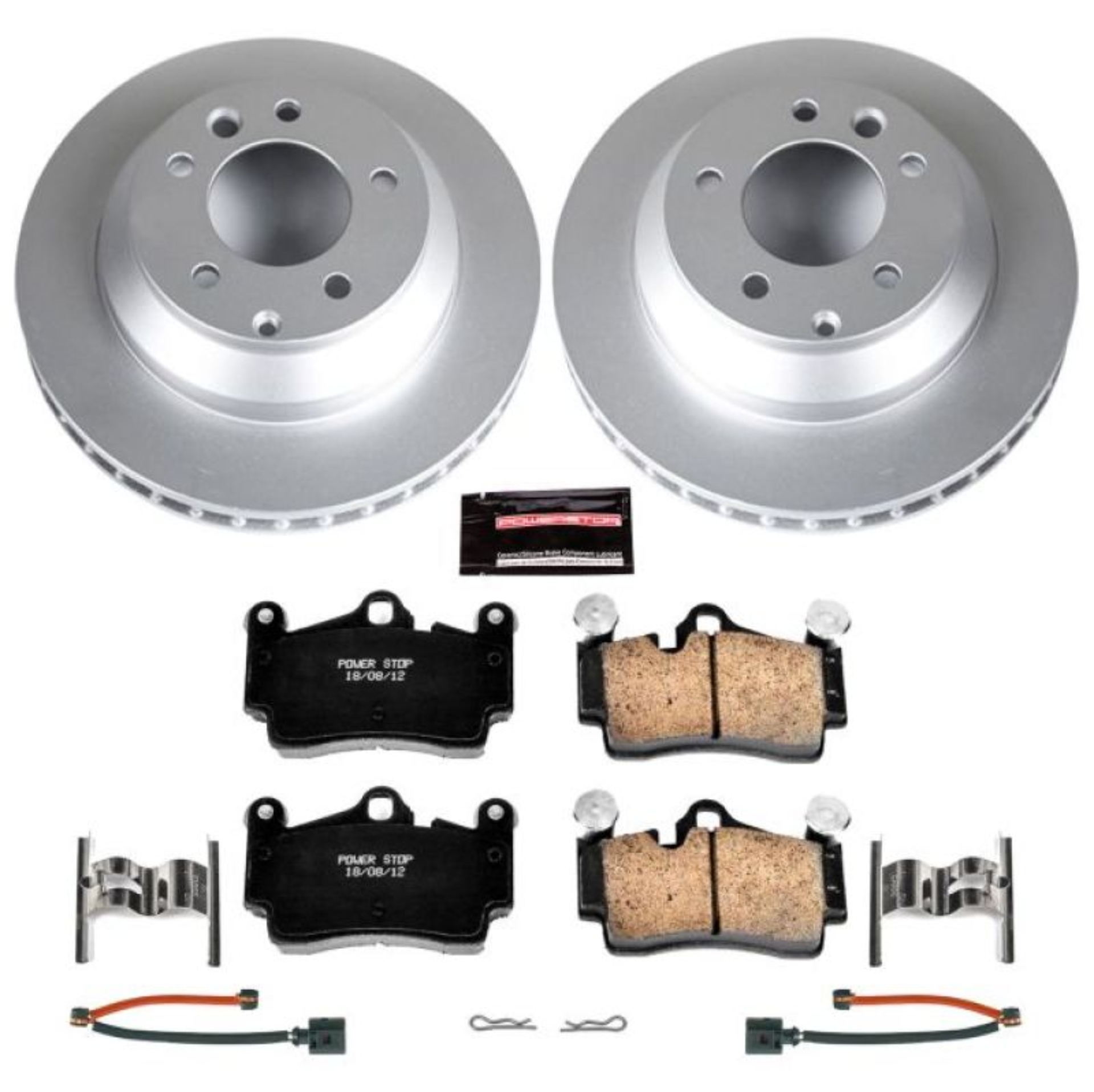 Picture of Power Stop 07-15 Audi Q7 Rear Z23 Evolution Sport Coated Brake Kit