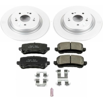 Picture of Power Stop 15-19 Acura TLX Rear Z17 Evolution Geomet Coated Brake Kit