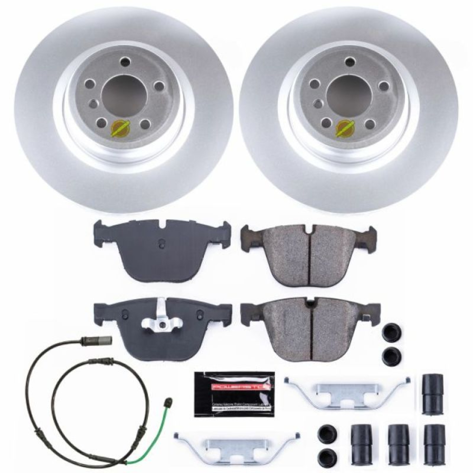 Picture of Power Stop 10-15 BMW 550i GT Rear Z23 Evolution Sport Coated Brake Kit