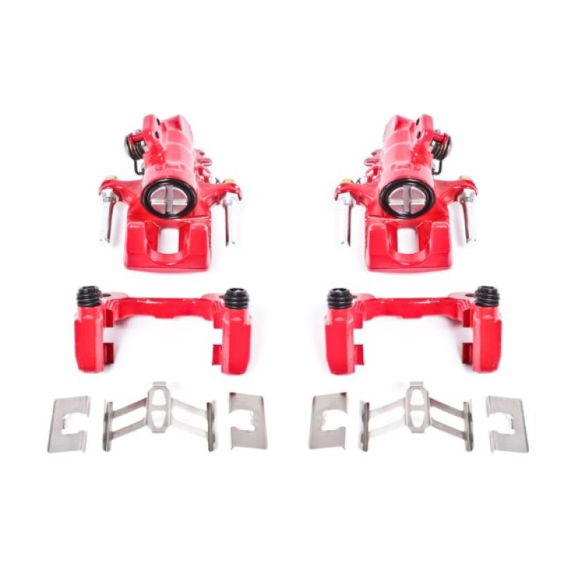 Picture of Power Stop 01-05 Acura EL Rear Red Calipers w/Brackets - Pair