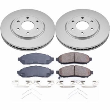 Picture of Power Stop 2019 Nissan Frontier Front Z17 Evolution Geomet Coated Brake Kit