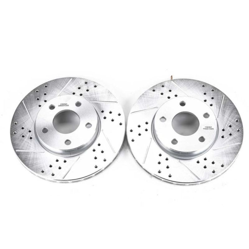 Picture of PowerStop PSB Evolution Drill/Slot Rotor Brake Rotors - AR85146XPR