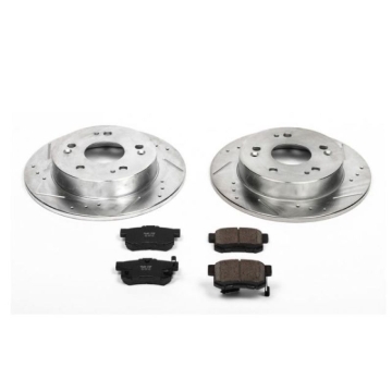 Picture of Power Stop 13-15 Acura ILX Rear Z23 Evolution Sport Brake Kit