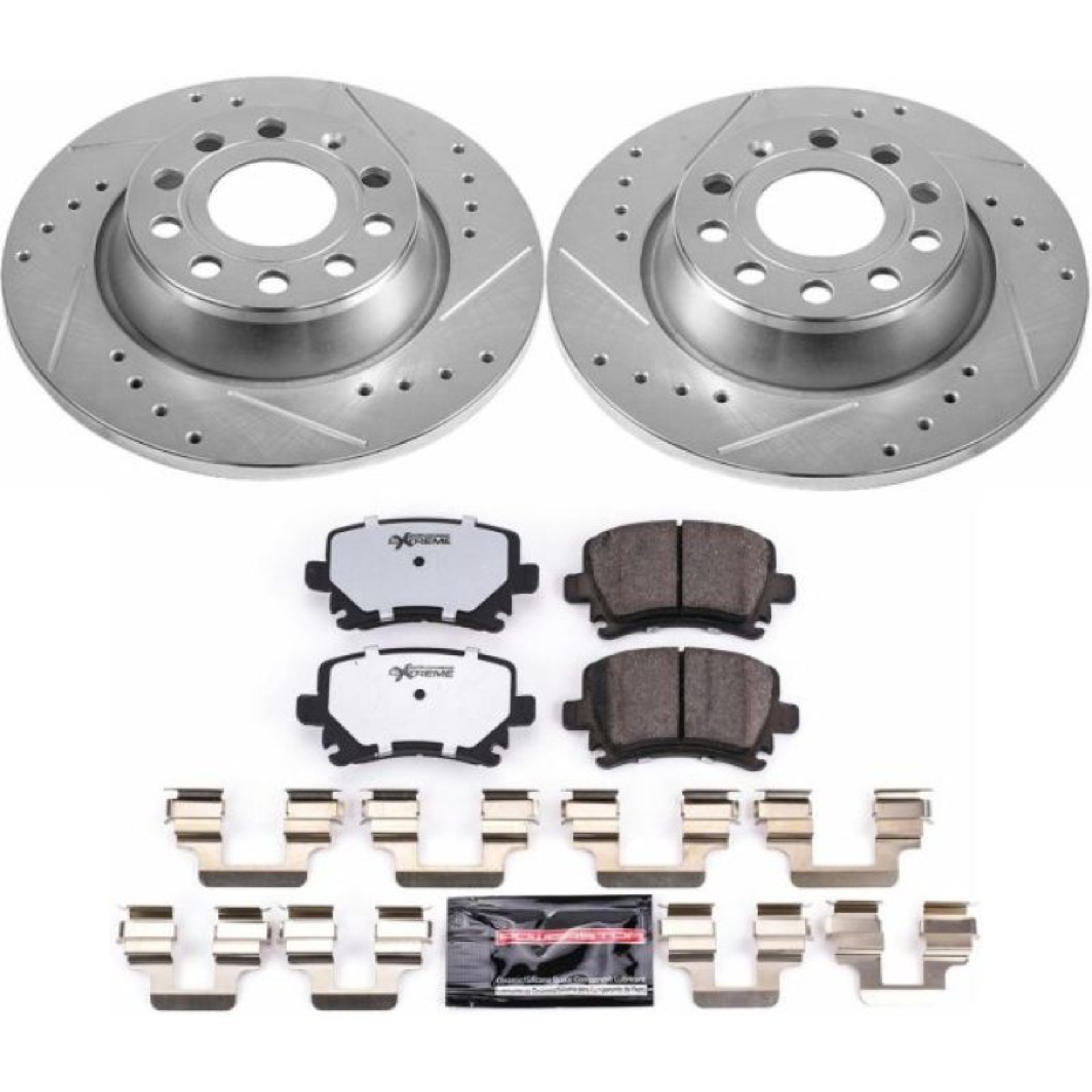 Picture of Power Stop 2013 Audi A3 Rear Z26 Street Warrior Brake Kit