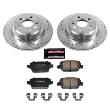 Picture of Power Stop 07-11 Volvo S80 Rear Z23 Evolution Sport Brake Kit