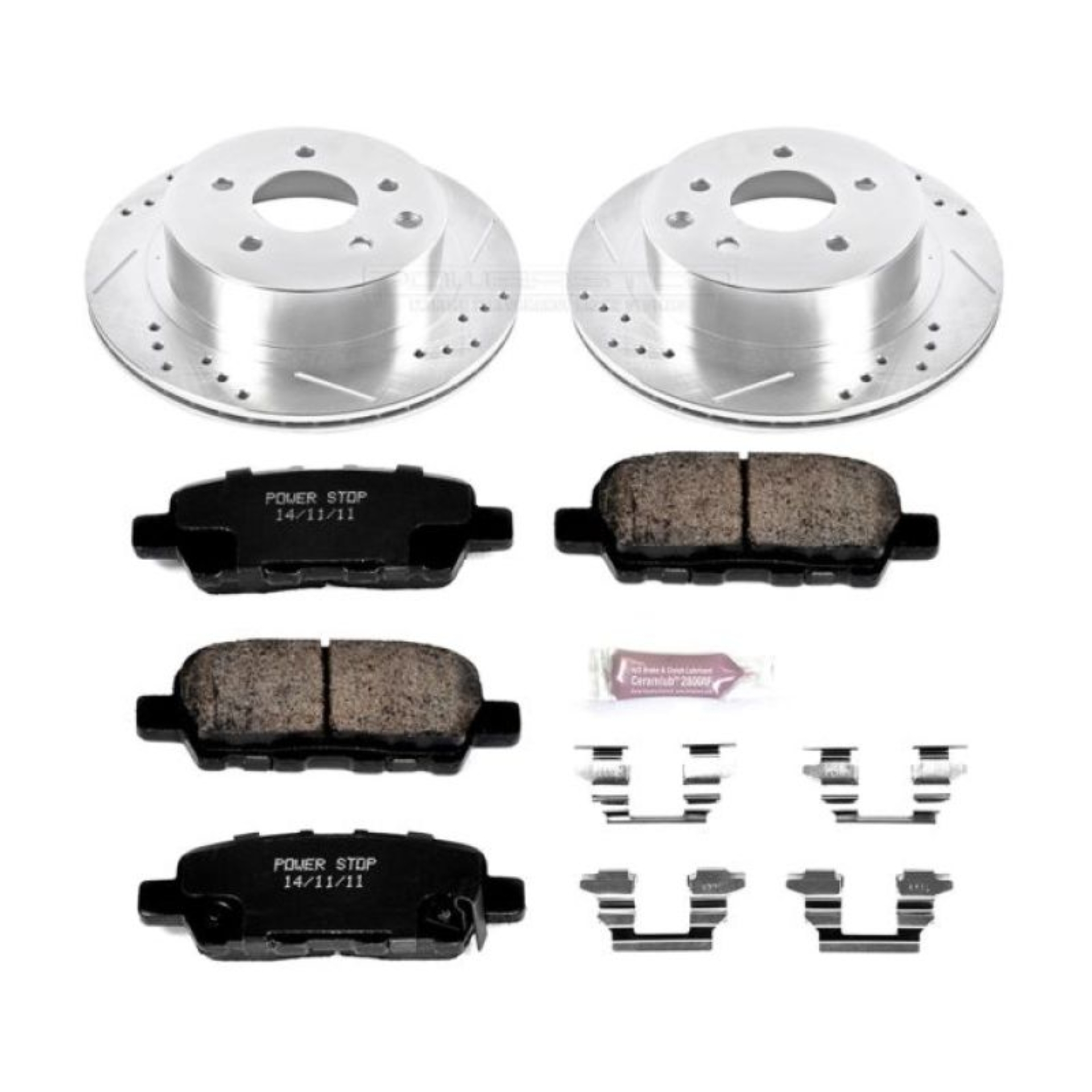 Picture of Power Stop 11-19 Nissan Leaf Rear Z23 Evolution Sport Brake Kit