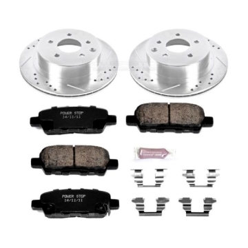 Picture of Power Stop 11-19 Nissan Leaf Rear Z23 Evolution Sport Brake Kit