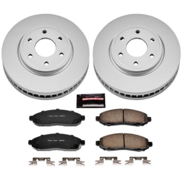 Picture of Power Stop 05-18 Nissan Frontier Front Z17 Evolution Geomet Coated Brake Kit