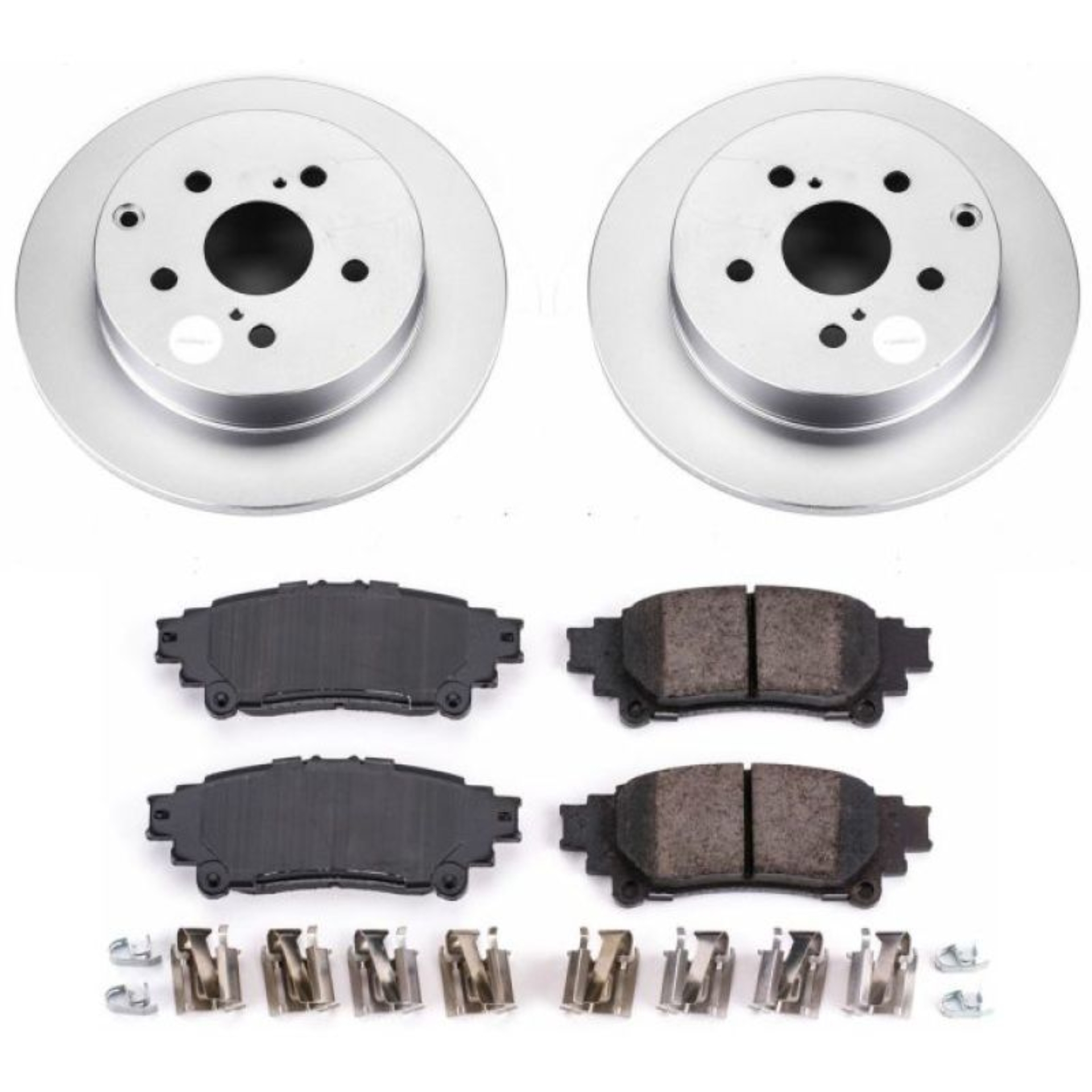 Picture of Power Stop 16-18 Toyota Mirai Rear Z17 Evolution Geomet Coated Brake Kit