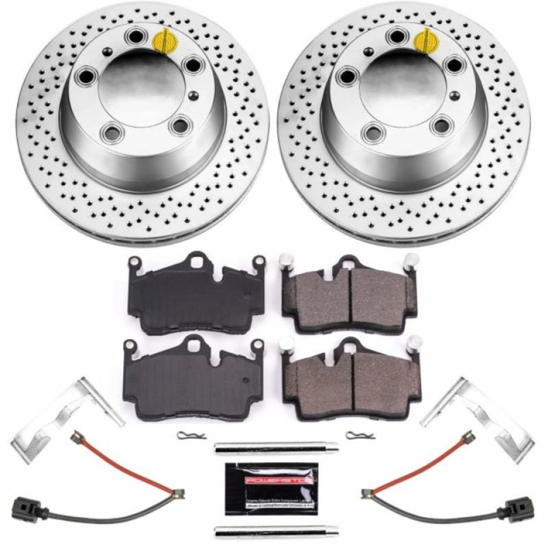Picture of Power Stop 17-18 Porsche 718 Boxster Rear Z23 Evolution Sport Coated Brake Kit