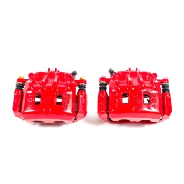 Picture of Power Stop 02-03 Subaru Impreza Front Red Calipers w/Brackets - Pair