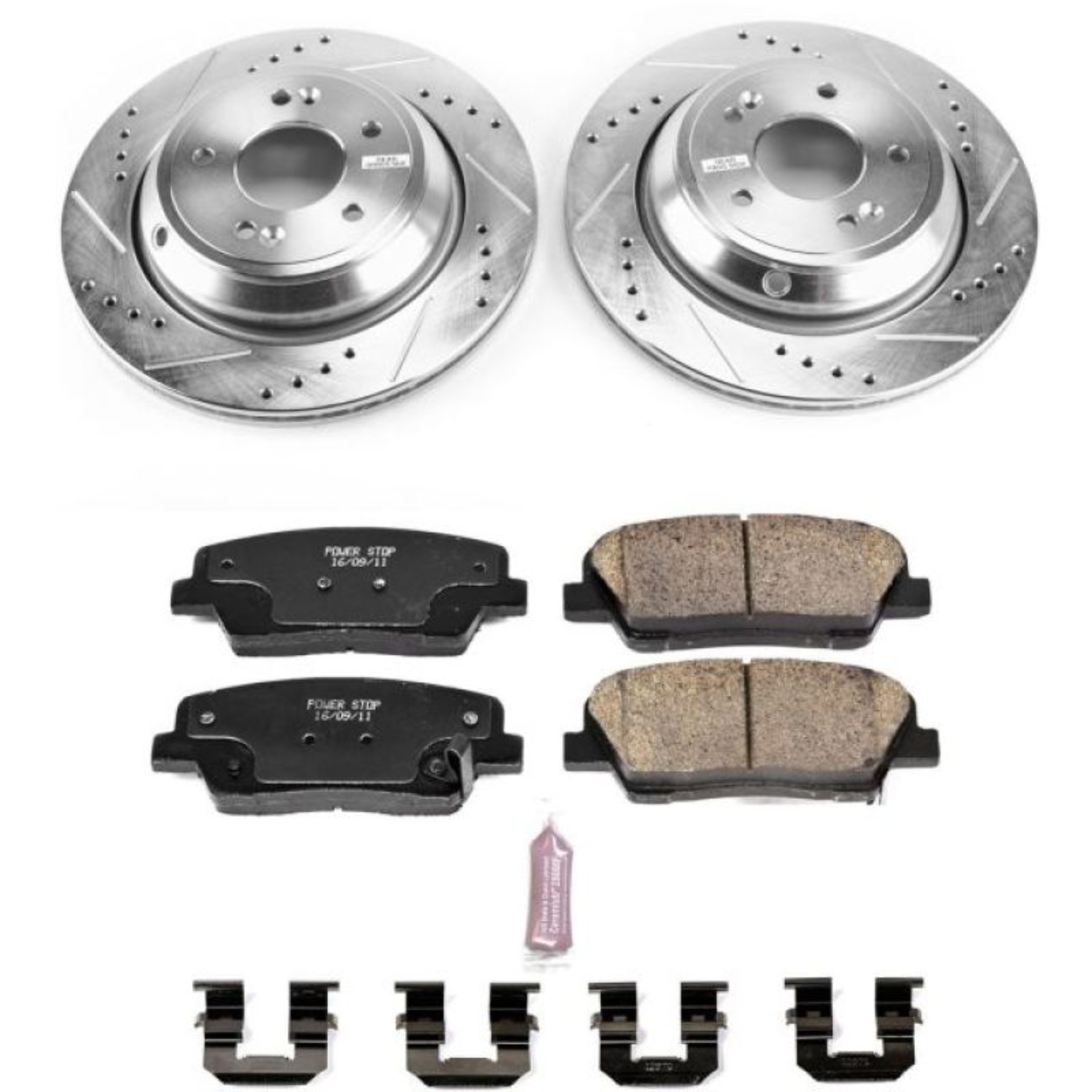 Picture of Power Stop 11-16 Hyundai Equus Rear Z23 Evolution Sport Brake Kit