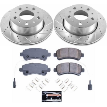 Picture of Power Stop 14-15 Ram ProMaster 1500 Rear Z23 Evolution Sport Brake Kit