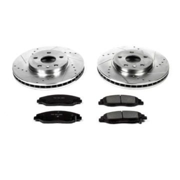 Picture of Power Stop 08-14 Cadillac CTS Front Z23 Evolution Sport Brake Kit