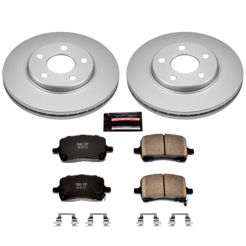 Picture of PowerStop PSB Z17 Evolution Coated Kit Brake Kits - CRK1617