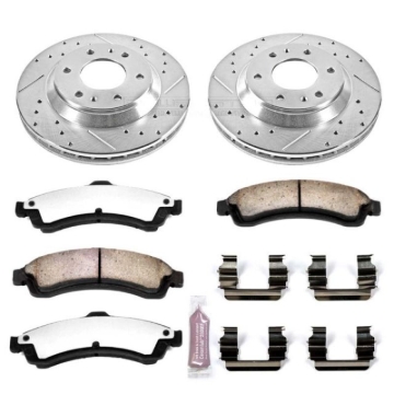 Picture of Power Stop 04-05 Buick Rainier Front Z36 Truck & Tow Brake Kit