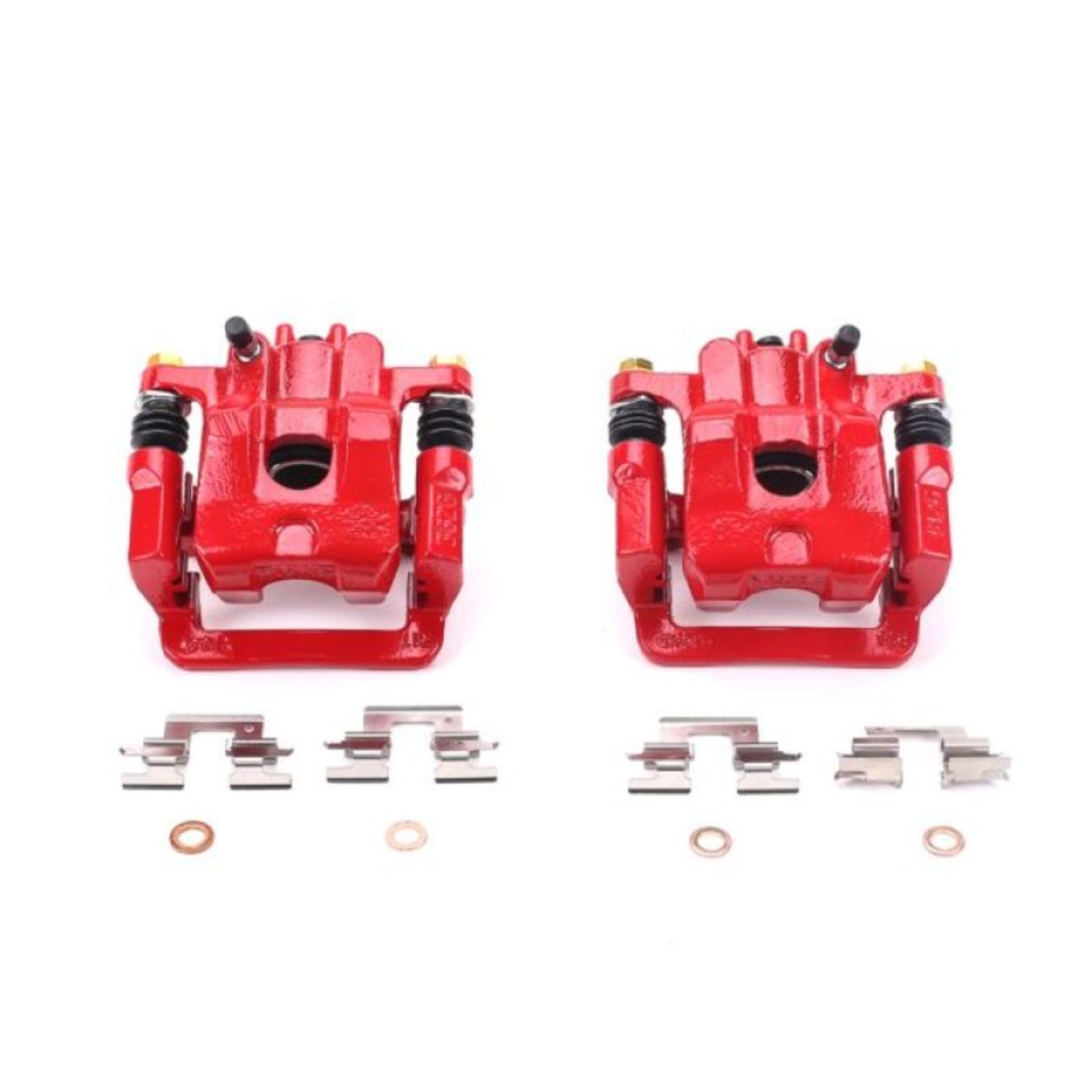 Picture of Power Stop 01-06 Acura MDX Rear Red Calipers w/Brackets - Pair