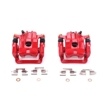 Picture of Power Stop 01-06 Acura MDX Rear Red Calipers w/Brackets - Pair