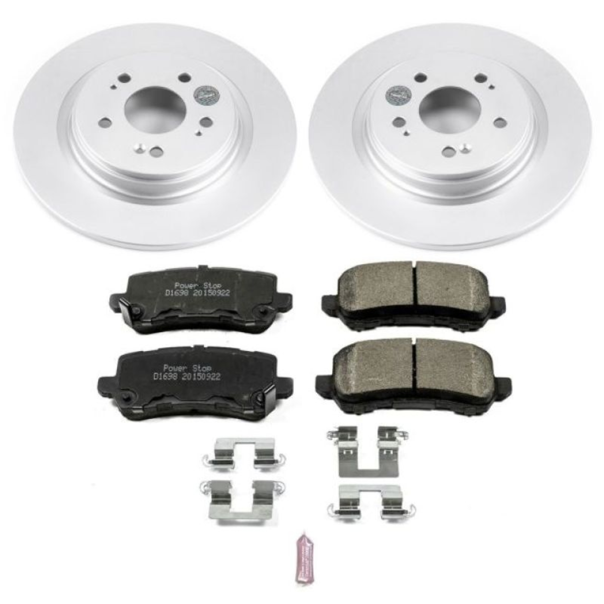 Picture of Power Stop 18-19 Honda Odyssey Rear Z17 Evolution Geomet Coated Brake Kit