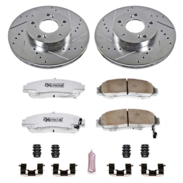 Picture of Power Stop 03-07 Honda Accord Front Z26 Street Warrior Brake Kit