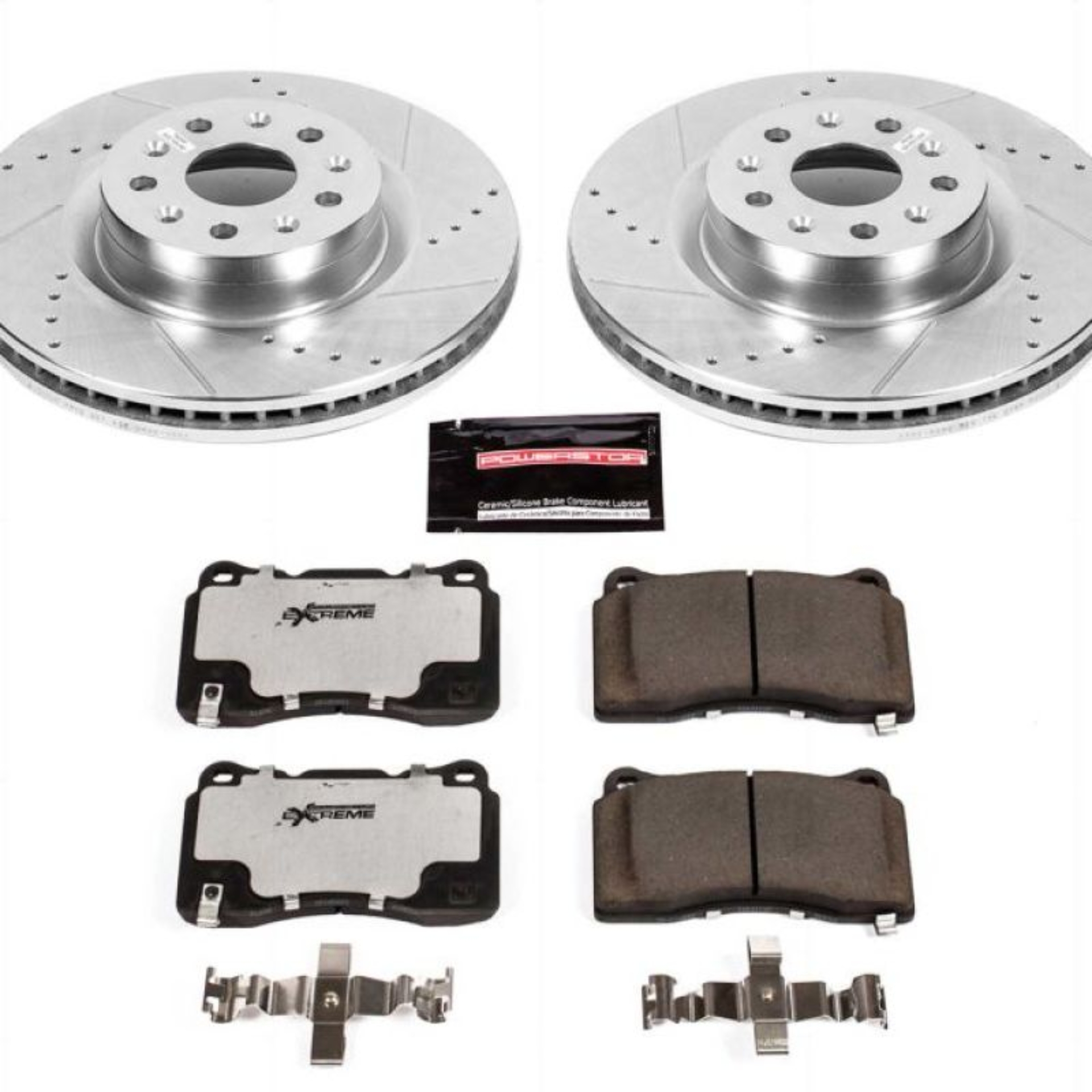 Picture of Power Stop 16-17 Cadillac CT6 Front Z26 Street Warrior Brake Kit