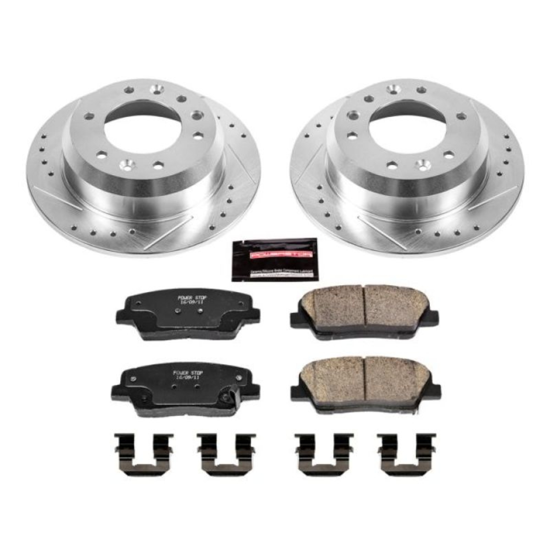 Picture of Power Stop 07-08 Hyundai Entourage Rear Z23 Evolution Sport Brake Kit