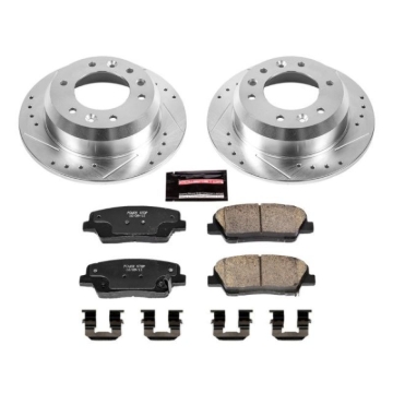 Picture of Power Stop 07-08 Hyundai Entourage Rear Z23 Evolution Sport Brake Kit