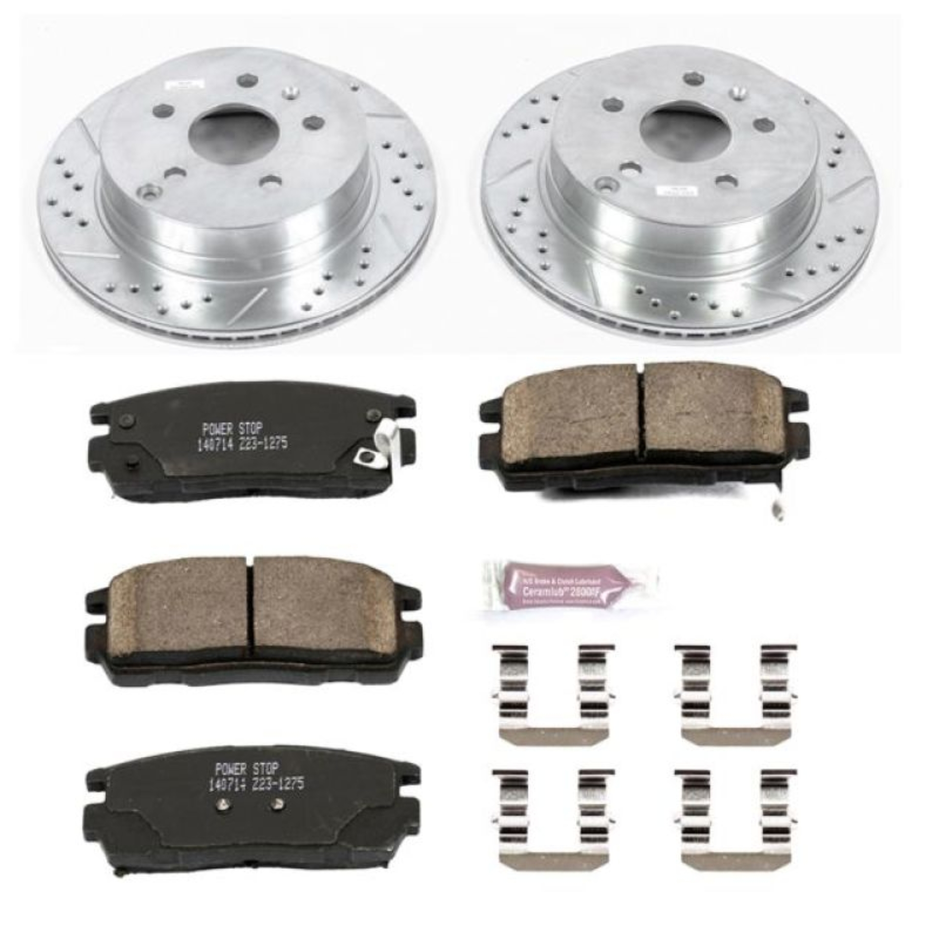 Picture of Power Stop 10-17 Chevrolet Equinox Rear Z23 Evolution Sport Brake Kit