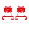 Picture of Power Stop 99-02 Jeep Grand Cherokee Front Red Calipers w/Brackets - Pair