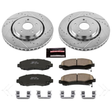 Picture of Power Stop 15-19 Acura TLX Front Z23 Evolution Sport Brake Kit