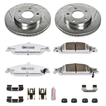 Picture of Power Stop 04-05 Chevrolet Classic Front Z26 Street Warrior Brake Kit