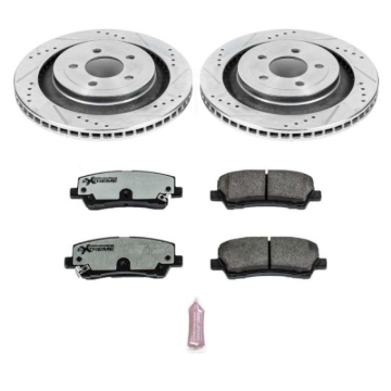 Picture of Power Stop 15-19 Ford Mustang Rear Z26 Street Warrior Brake Kit