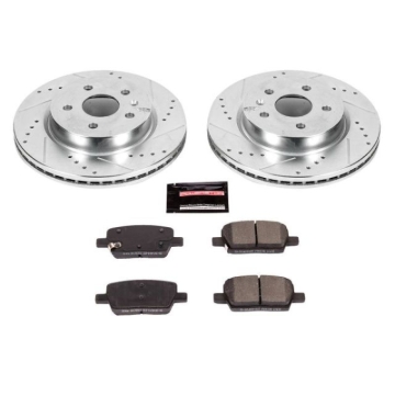 Picture of Power Stop 16-18 Cadillac CT6 Rear Z23 Evolution Sport Brake Kit