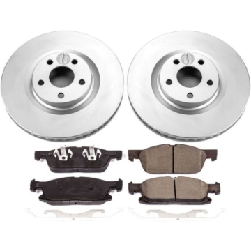 Picture of Power Stop 15-19 Ford Edge Front Z17 Evolution Geomet Coated Brake Kit