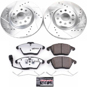 Picture of Power Stop 06-13 Audi A3 Front Z26 Street Warrior Brake Kit