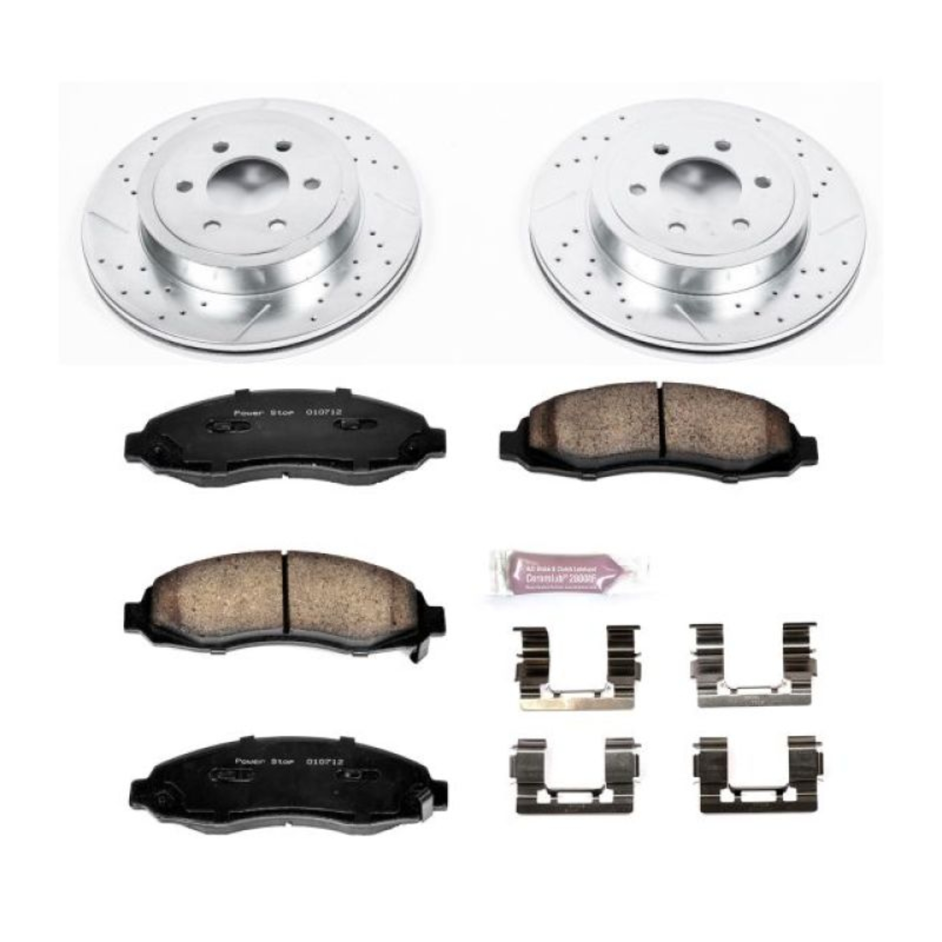 Picture of Power Stop 03-04 Dodge Dakota Front Z23 Evolution Sport Brake Kit