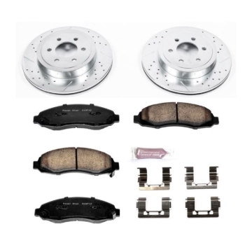 Picture of Power Stop 03-04 Dodge Dakota Front Z23 Evolution Sport Brake Kit