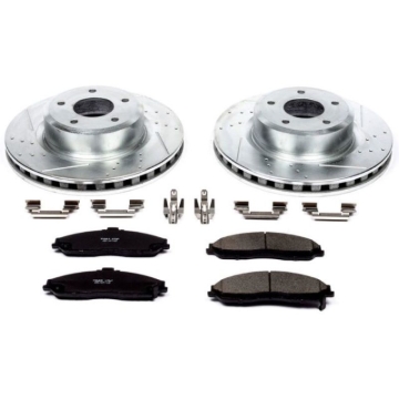 Picture of Power Stop 05-06 Pontiac GTO Front Z23 Evolution Sport Brake Kit