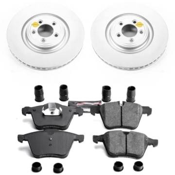 Picture of Power Stop 07-08 Jaguar S-Type Front Z23 Evolution Sport Coated Brake Kit