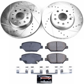 Picture of Power Stop 16-19 Chevrolet Camaro Front Z23 Evolution Sport Brake Kit