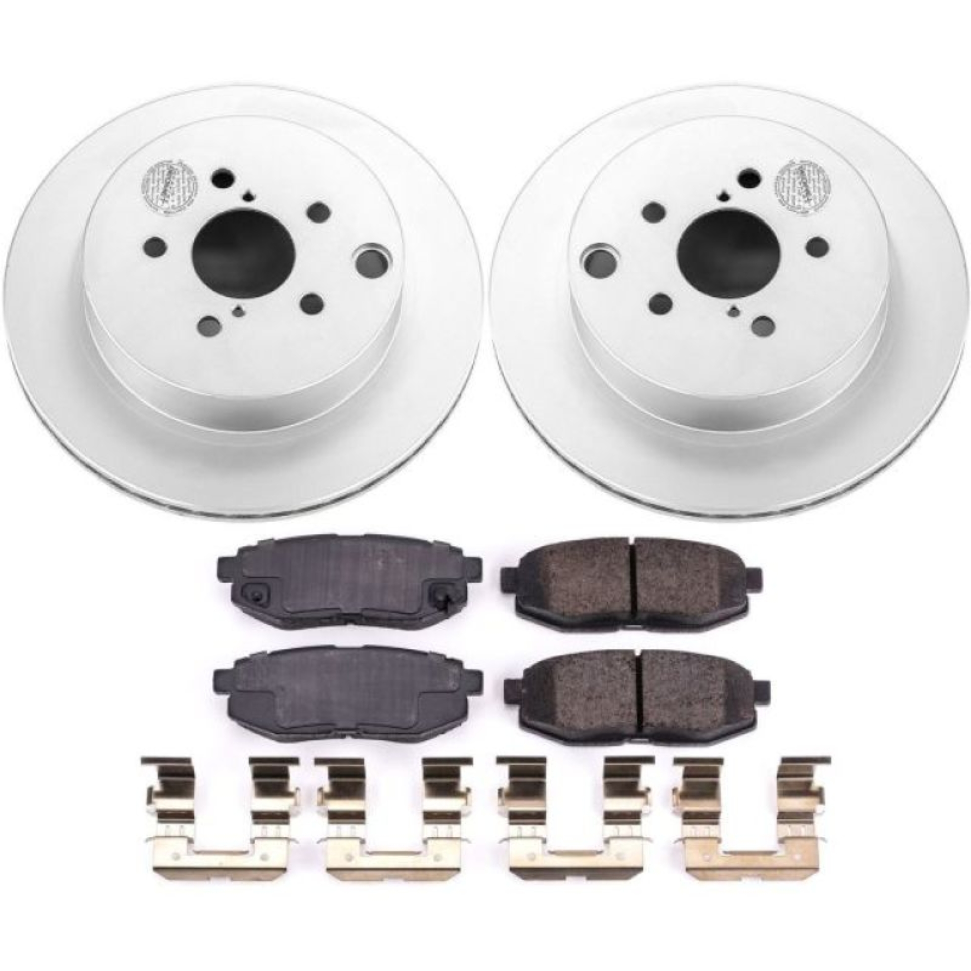 Picture of Power Stop 14-18 Subaru Forester Rear Z17 Evolution Geomet Coated Brake Kit