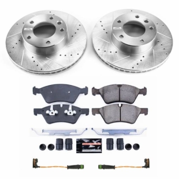 Picture of Power Stop 05-10 Mercedes-Benz G55 AMG Front Z23 Evolution Sport Brake Kit