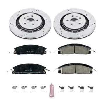Picture of Power Stop 13-19 Ford Explorer Front Z23 Evolution Sport Brake Kit
