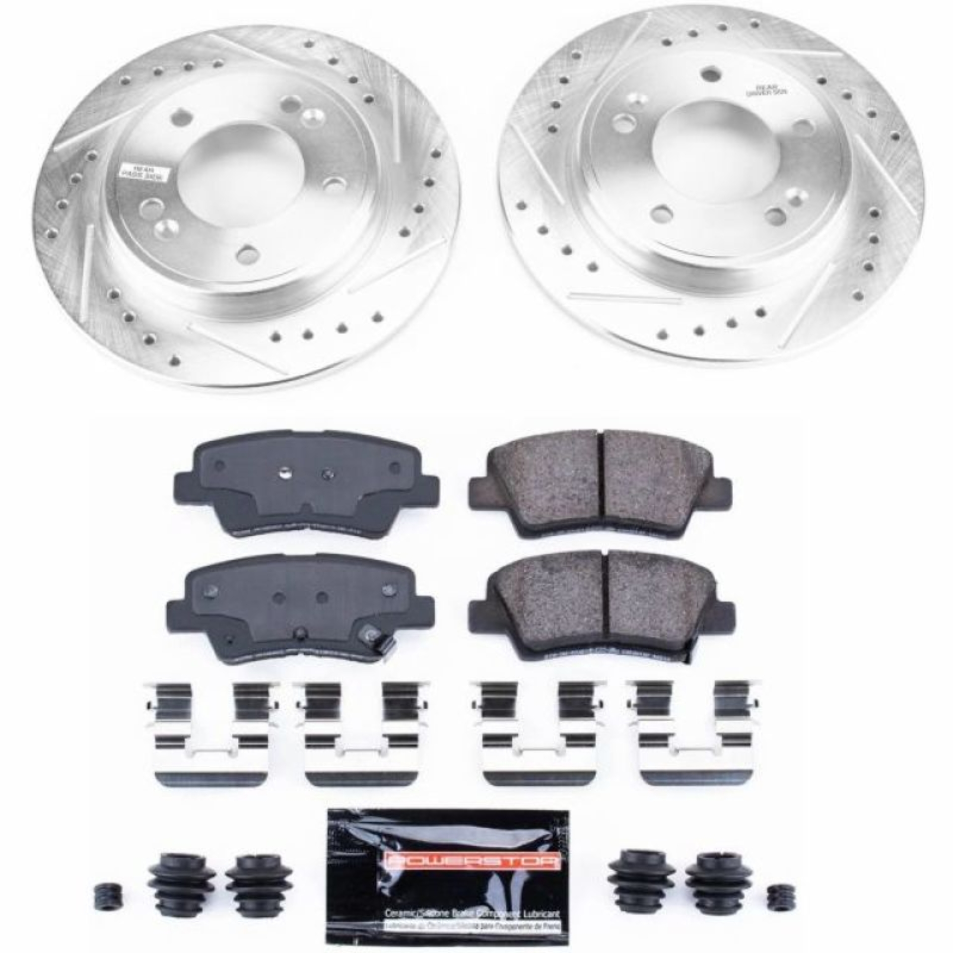 Picture of Power Stop 2019 Hyundai Veloster Rear Z23 Evolution Sport Brake Kit