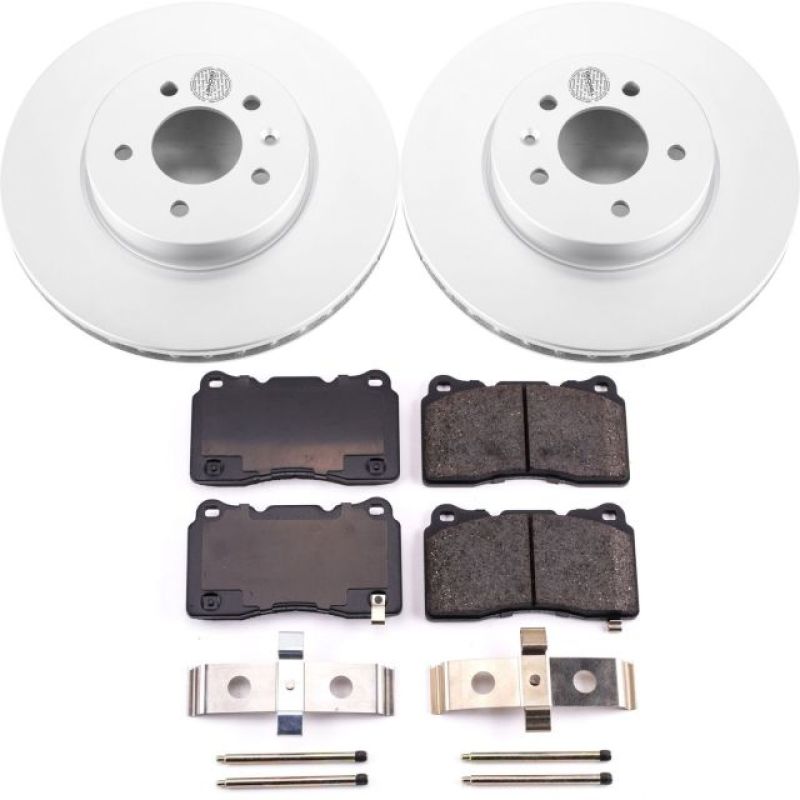 Picture of PowerStop PSB Z17 Evolution Coated Kit Brake Kits - CRK6389