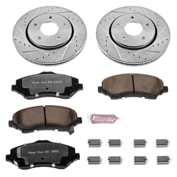 Picture of Power Stop 08-16 Chrysler Town & Country Front Z36 Truck & Tow Brake Kit