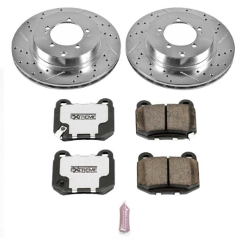 Picture of Power Stop 03-06 Mitsubishi Lancer Rear Z26 Street Warrior Brake Kit