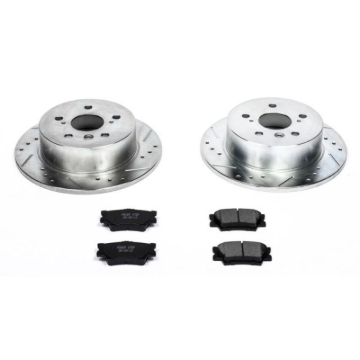 Picture of Power Stop 06-10 Hummer H3 Rear Z23 Evolution Sport Brake Kit